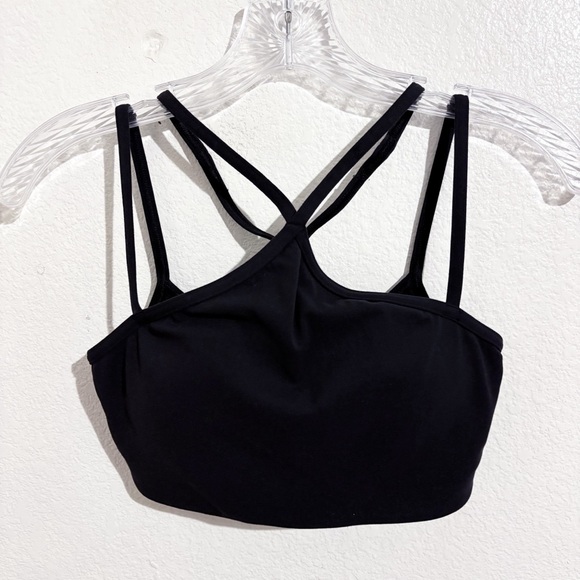 Lululemon Flow Y Strappy Bra Nulu Light Support A-C Cups in Black‎ - Picture 6 of 11